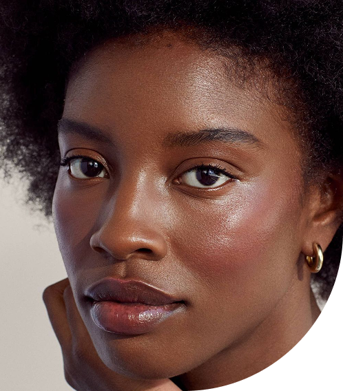 Beauty portrait with soft editorial styling